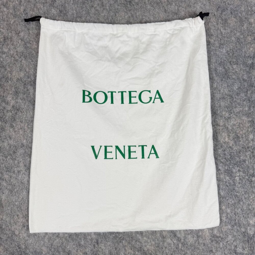 Bottega Veneta Dust Bag White Green Approx 18"x 20"